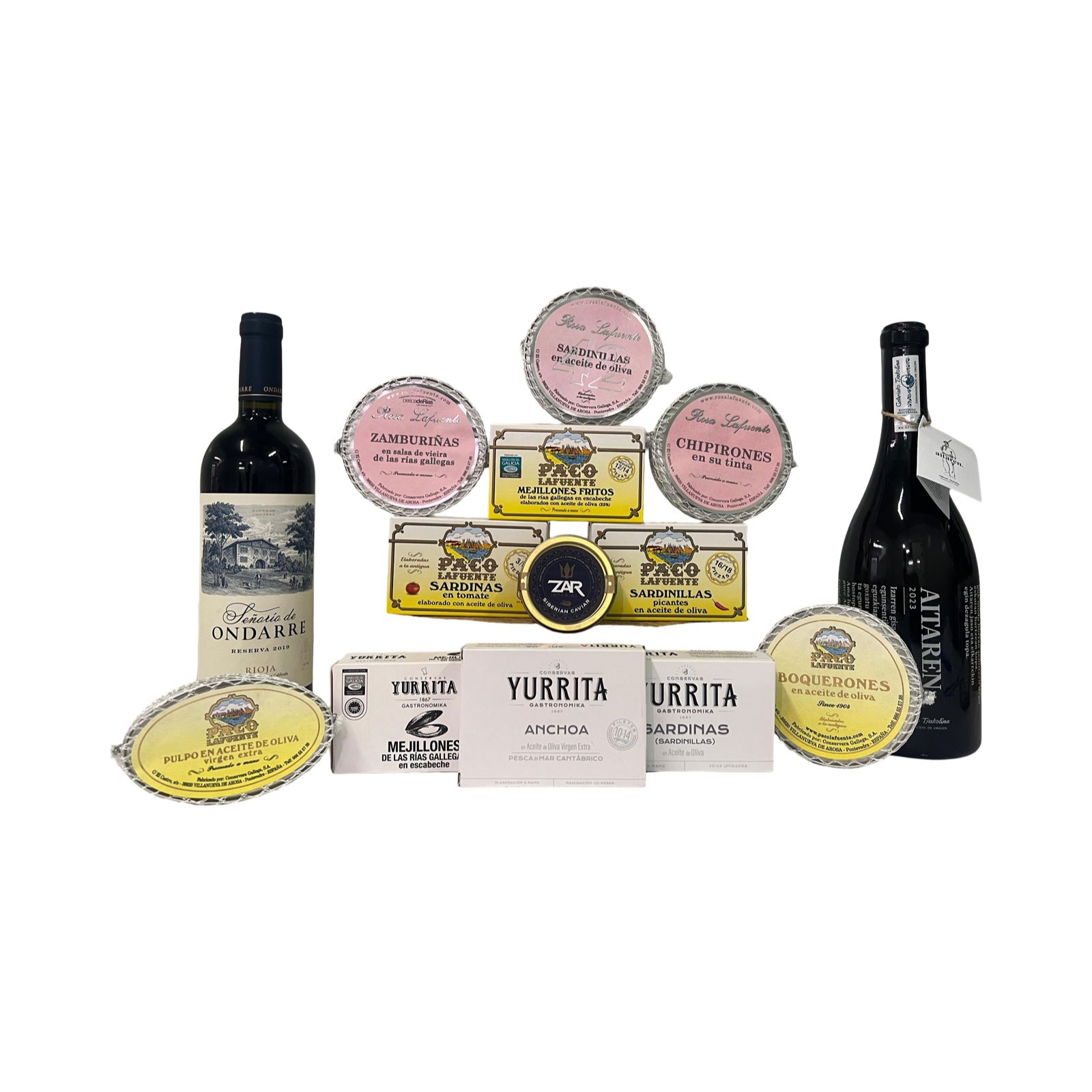 Esencia del Mar Cesta de Navidad